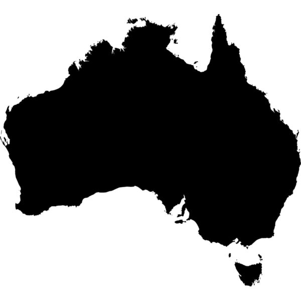 Detailed Silhouette Australia Thumbnail