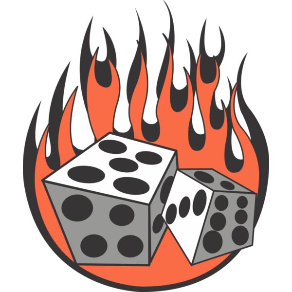 Flaming dice Thumbnail