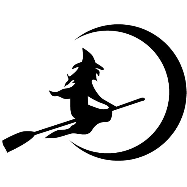 Witch and moon Thumbnail