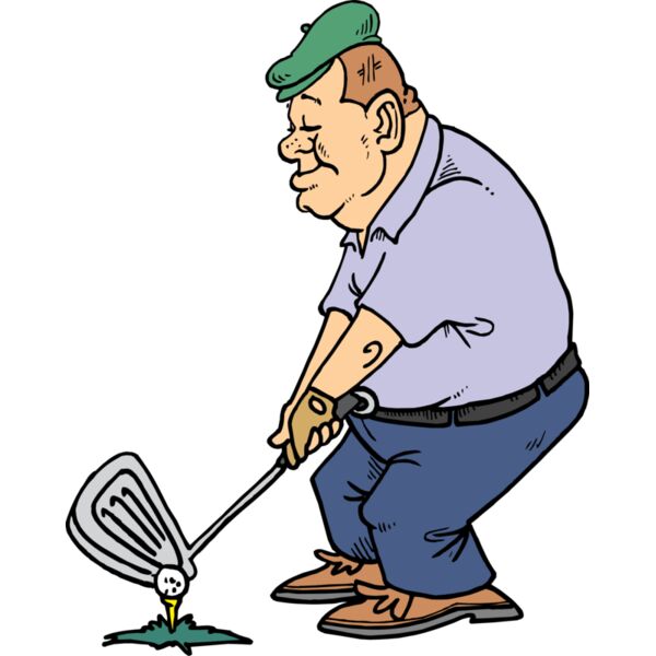 Male golfer Thumbnail