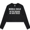 AS Colour Long Sleeve Crop Thumbnail