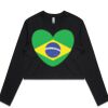 AS Colour Long Sleeve Crop Thumbnail