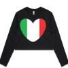 AS Colour Long Sleeve Crop Thumbnail