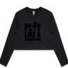 AS Colour Long Sleeve Crop Thumbnail