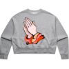 AS Colour Womens Oversized Crew Thumbnail